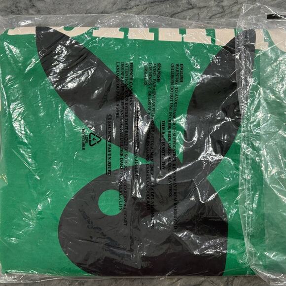 Homme + Femme "Twisted Bunny" Tee Green XL - Picture 5 of 5